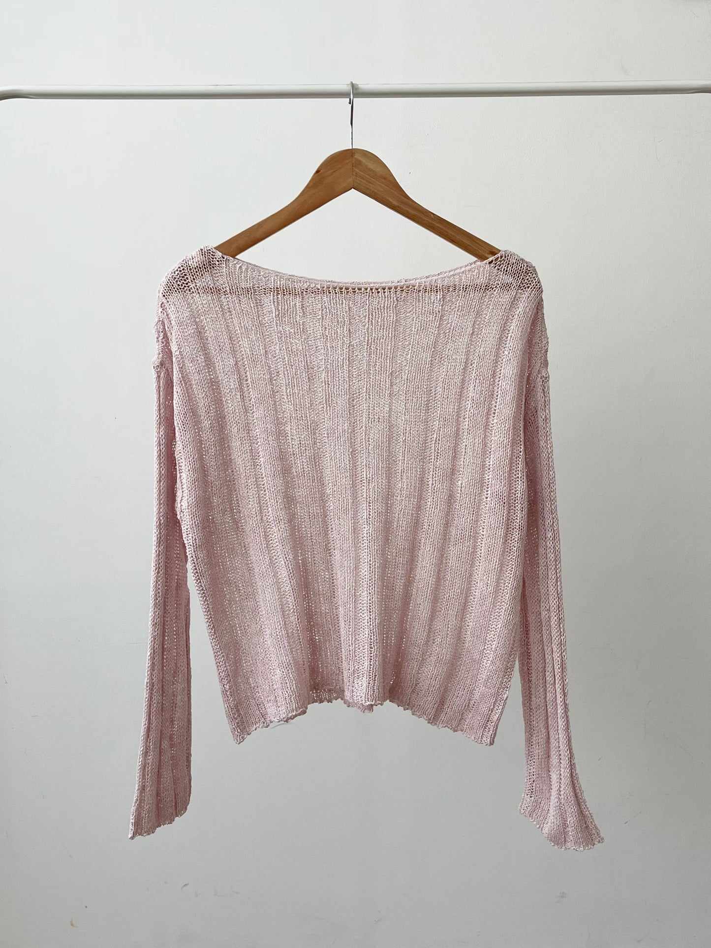 Spring Pastel Loose Fit Knit Sweater(4 Colors)