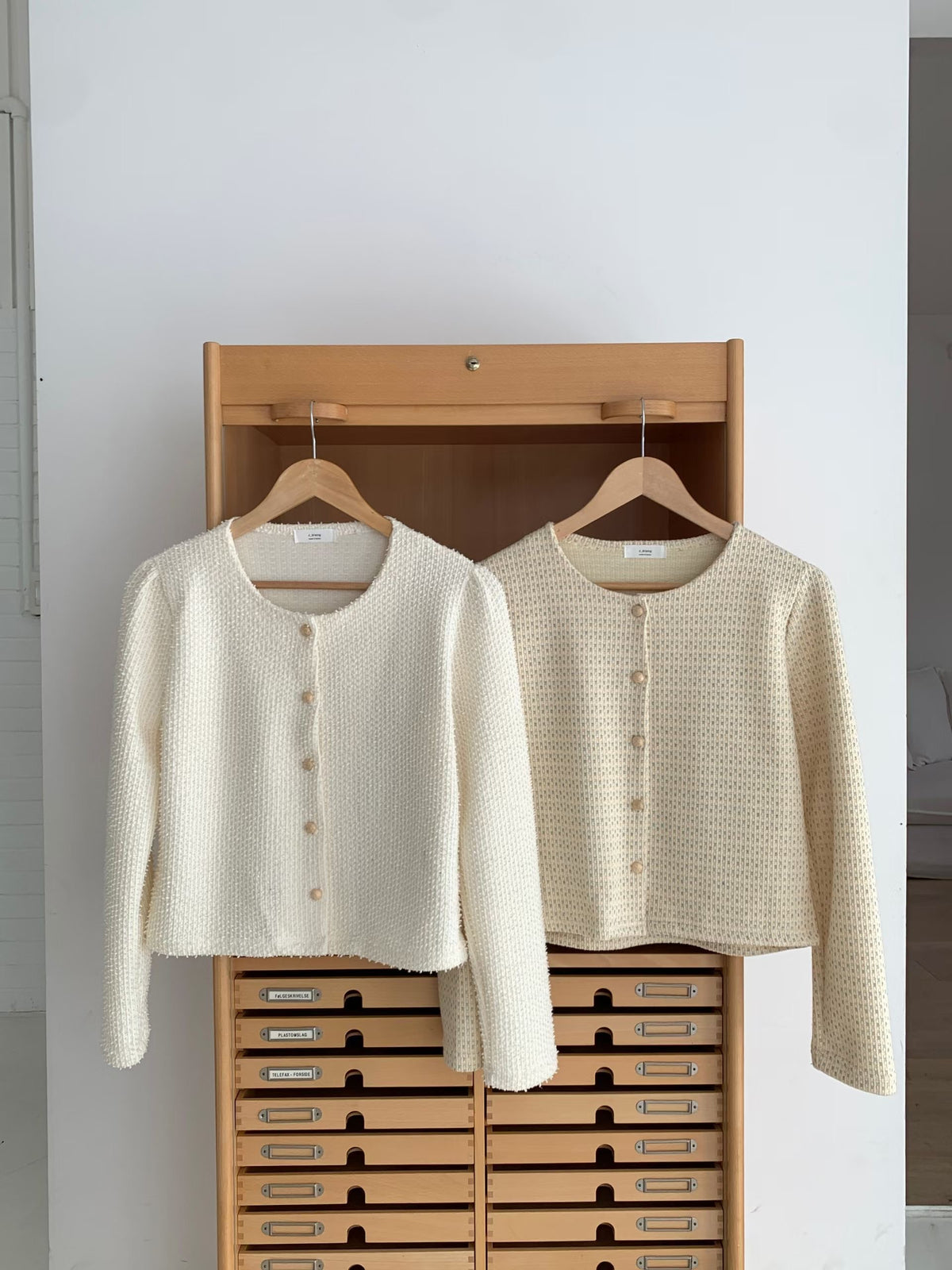 Snowflake Tweed Jacket(2 colors)