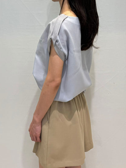 Elegant Boat Neck Loose Fit Blouse(3 colors)