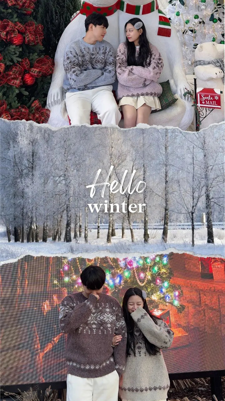 [Unisex] Winter Snowflake Sweater