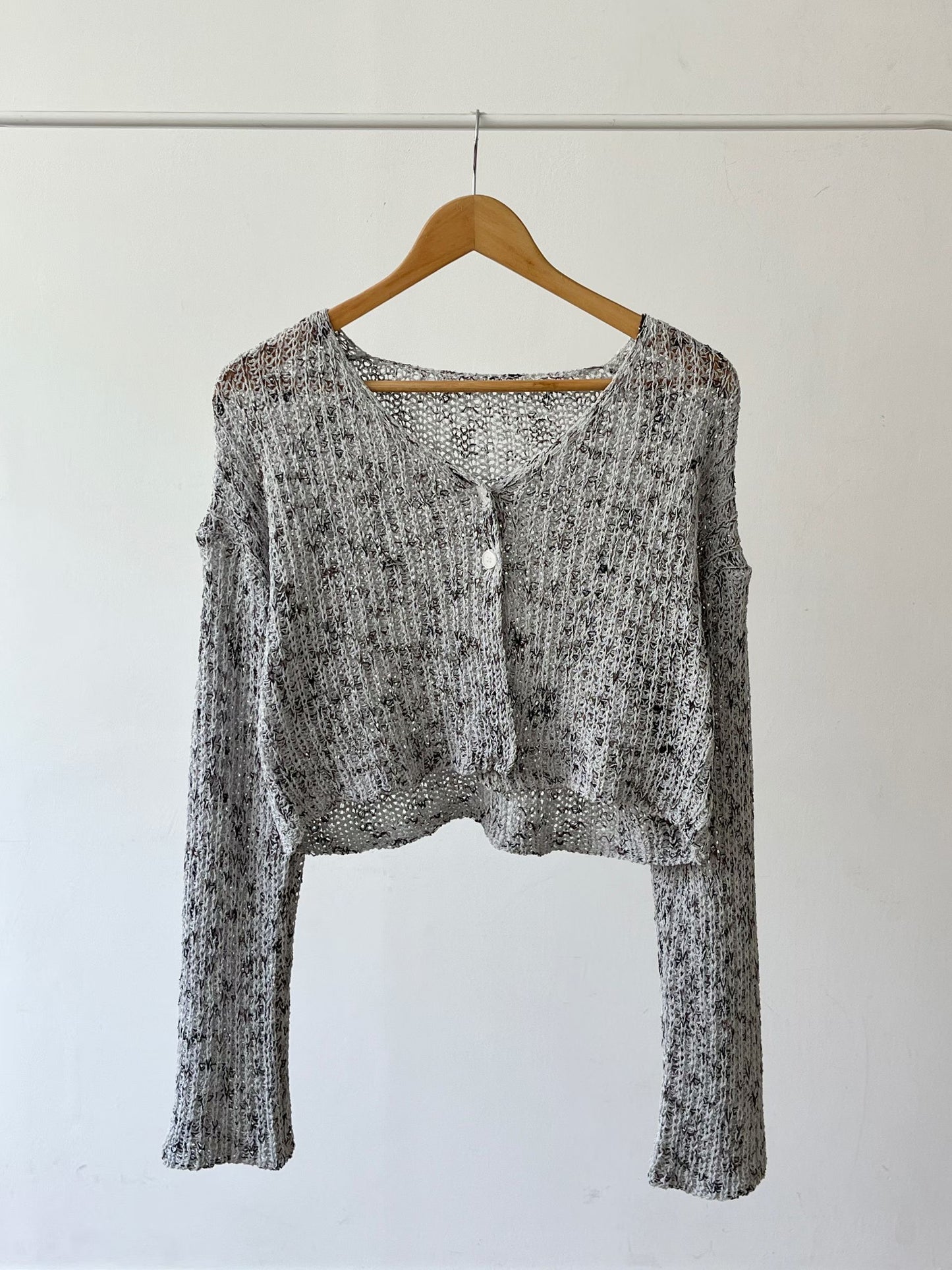 Spring Sorbet Cropped Knit Cardigan(3 colors)