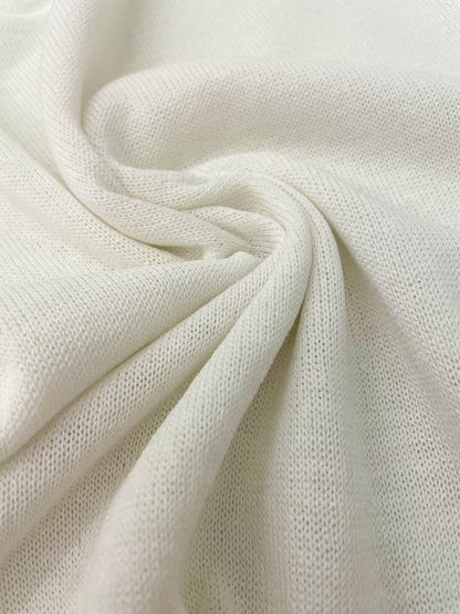 Romantic Crew-Neck Sheer Linen Knit Top(4 colors)