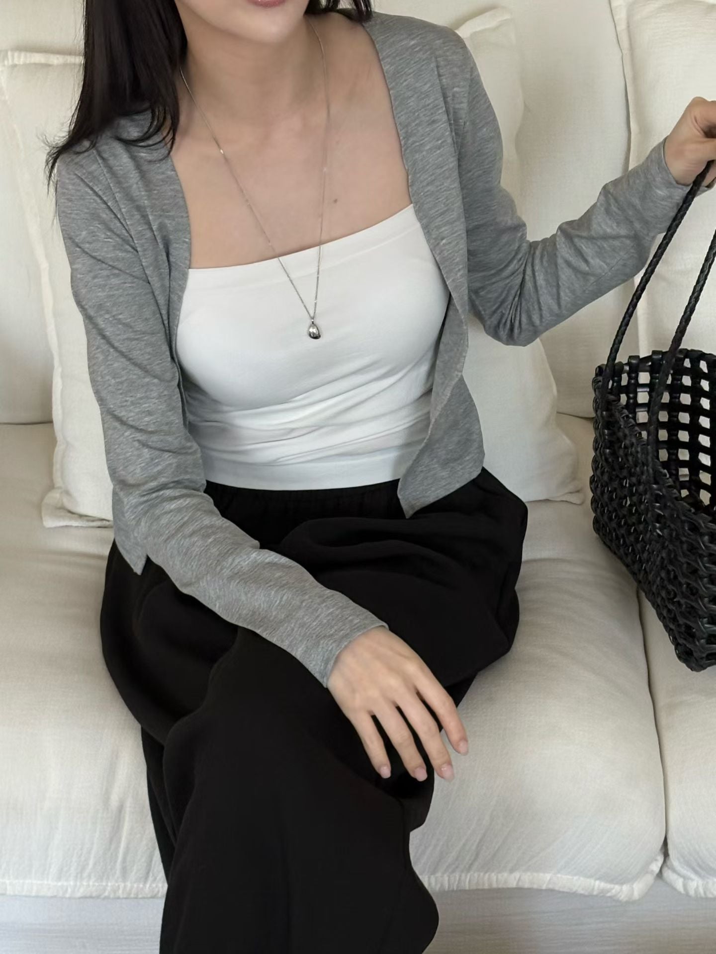 Minimalist Buttonless Ultra-Soft Cardigan(4 Colors)