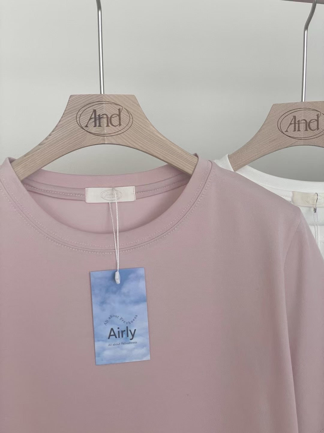 Ice-Cool Touch Round Neck Tee(5 colors)