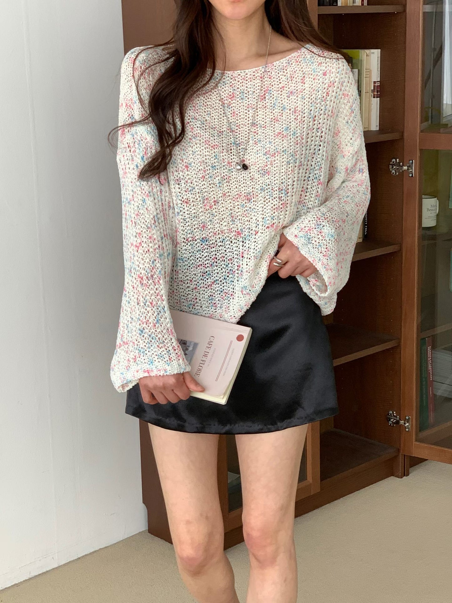 Spring Sorbet Relaxed Fit Knit Sweater(3 colors)