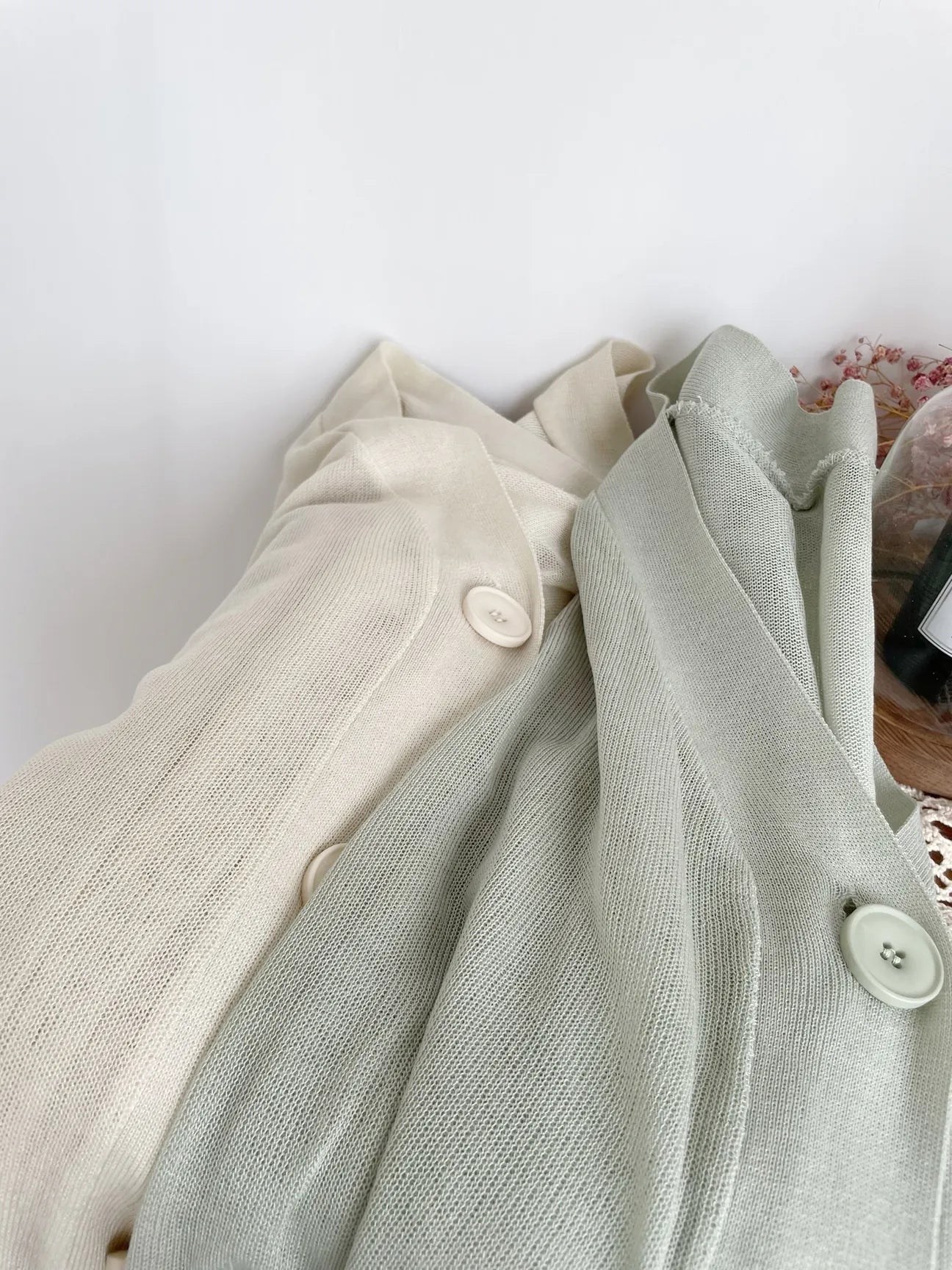 Oversized Sheer Ice Silk Sun-Protection Cardigan(Beige)