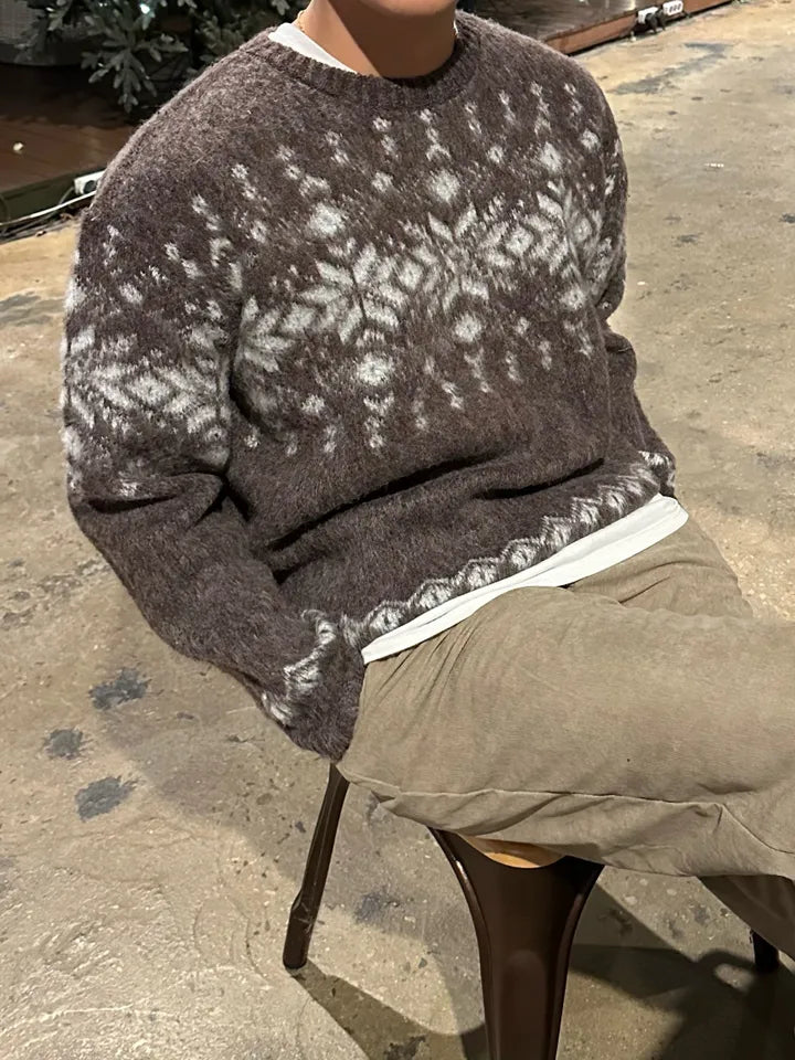 [Unisex] Winter Snowflake Sweater