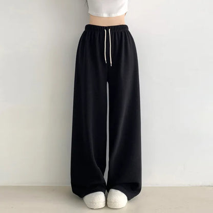 Winter Essential❄️Extra Warm Fleece Loose Pants(Black)