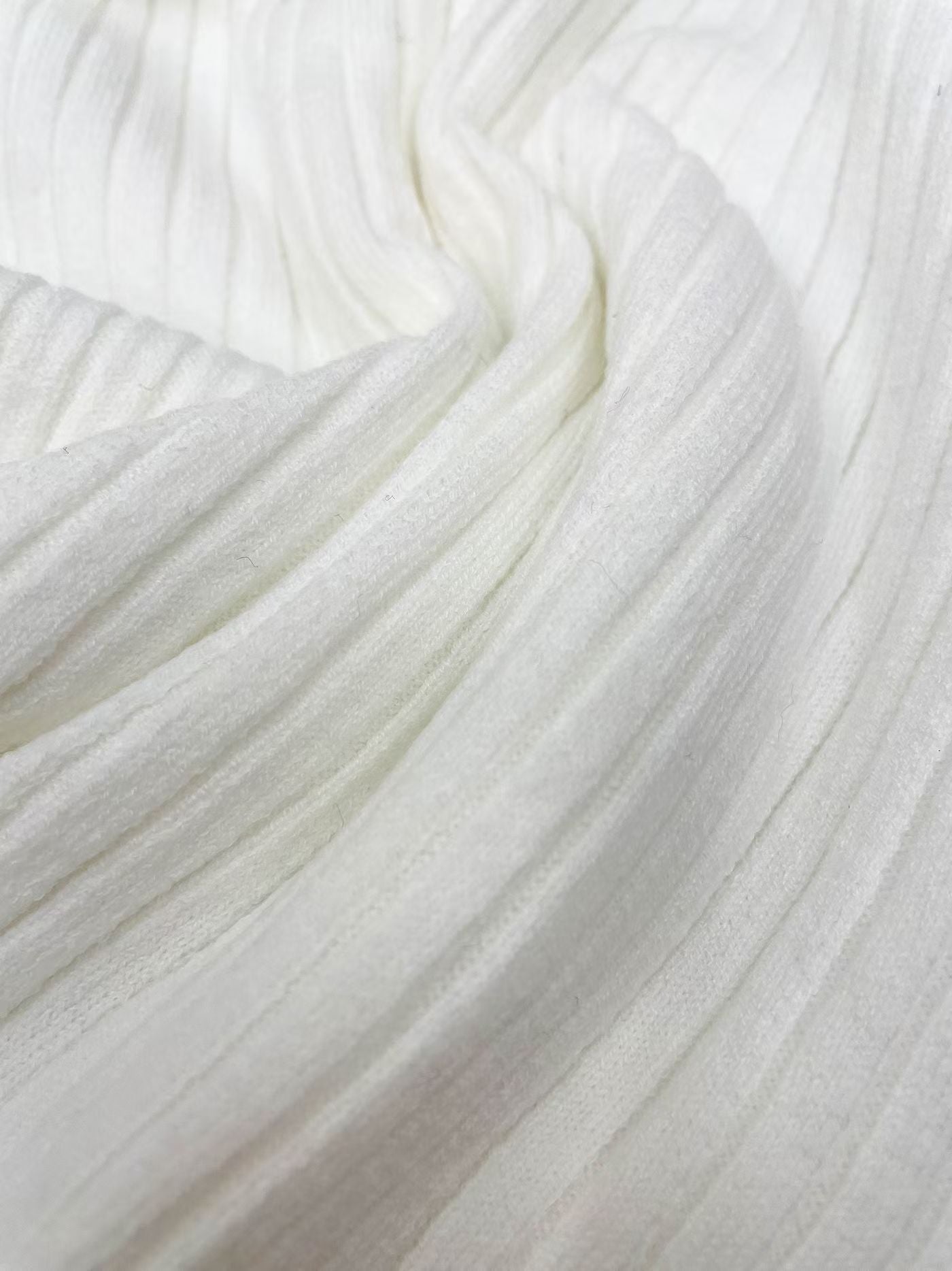 Creamy Faux Layered Wrap Knit Top(4 colors)