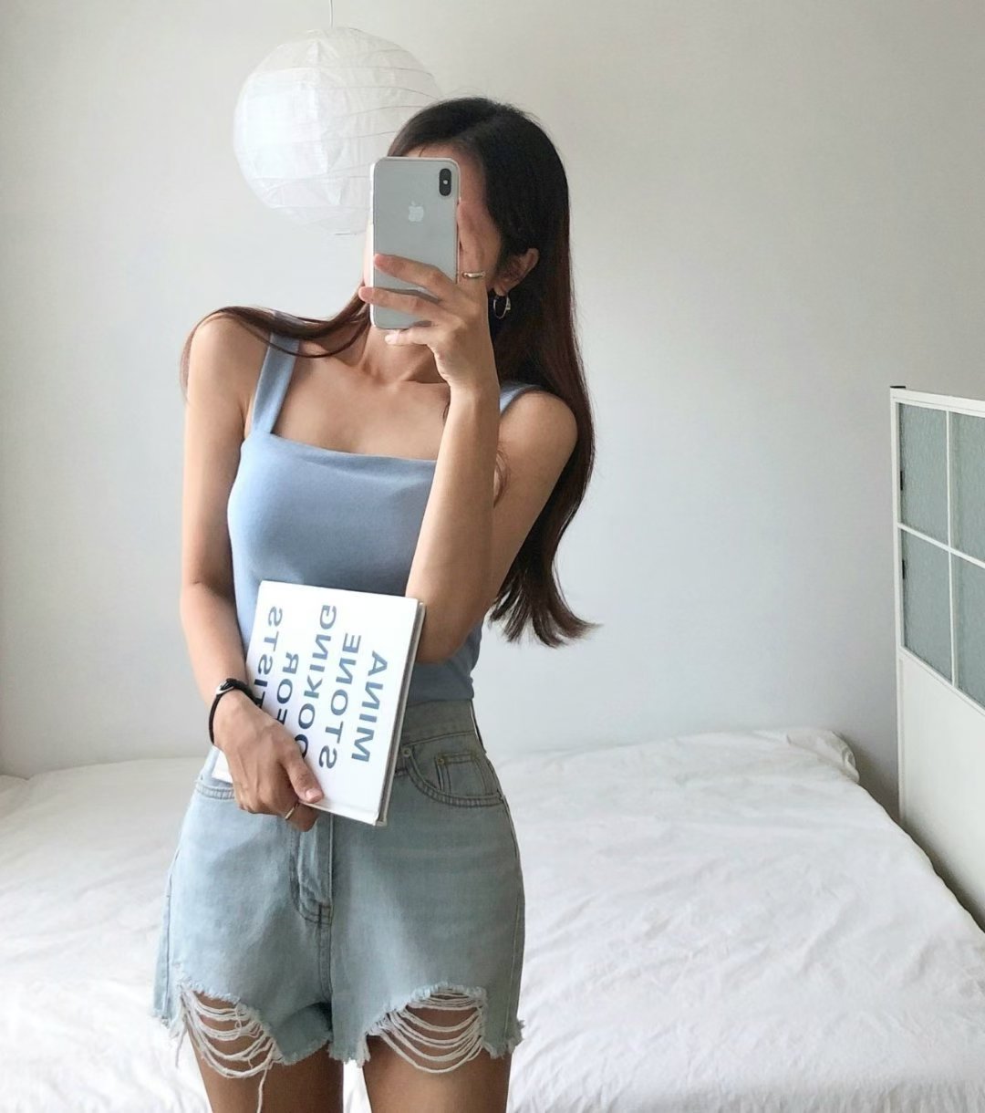 Everyday Straight-Neck  Cloud Touch Bra Top(4 Colors)