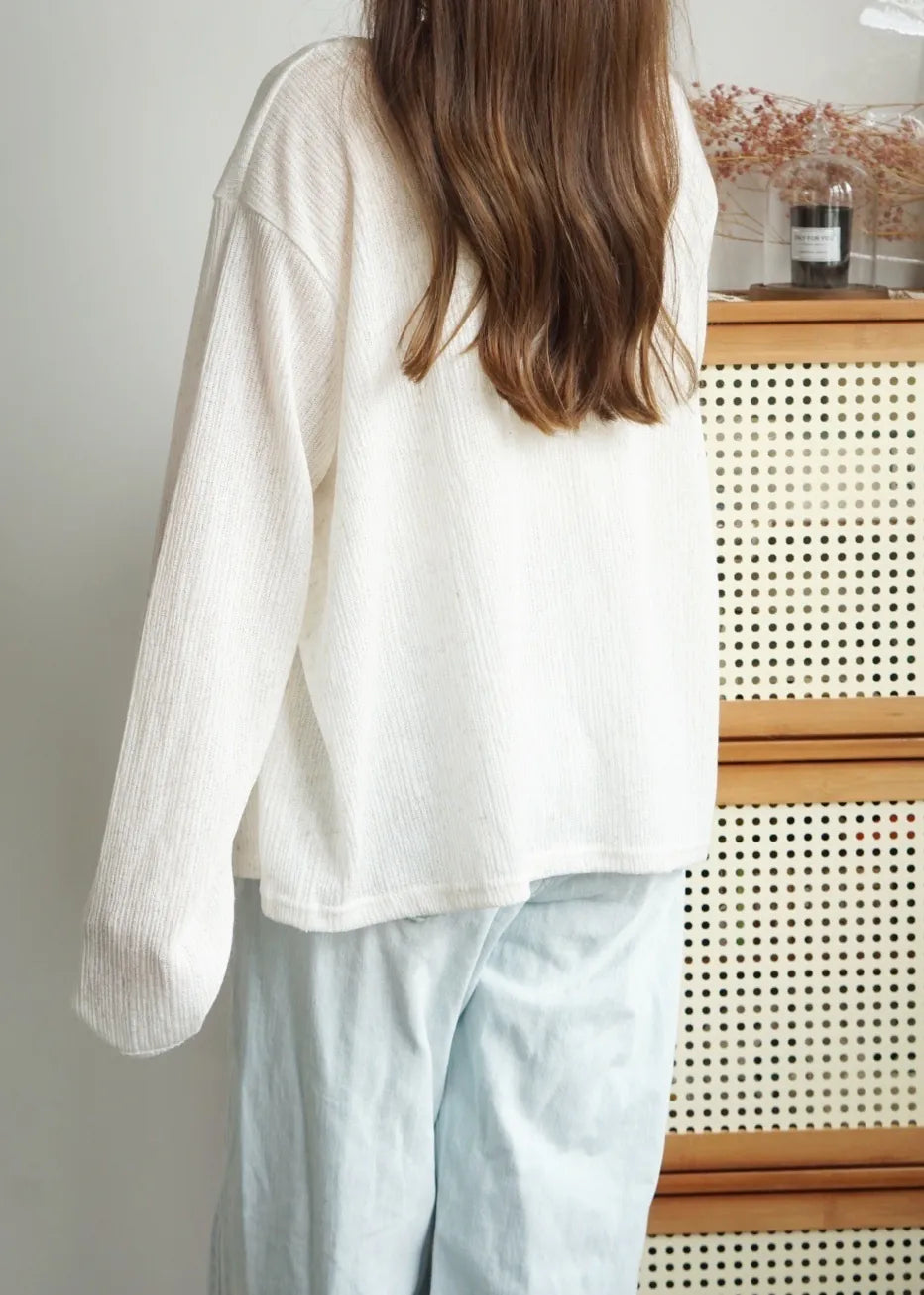 Airy Relaxed Linen Cami & Cardigan 2-Piece Set(Oatmeal)