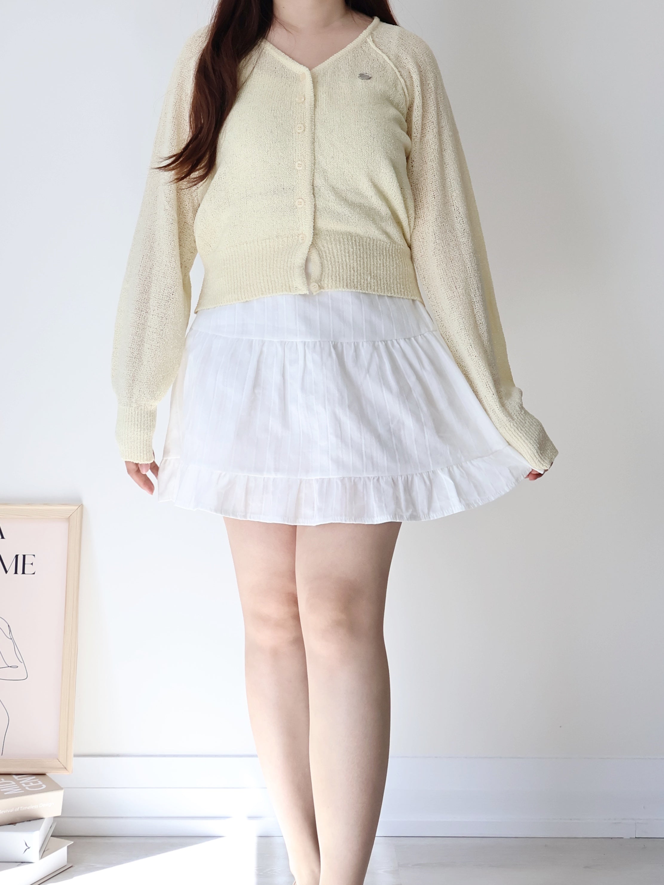 Frenchy Jacquard Airy Tiered Mini Skirt(2 Colors) – Vendredii.ca