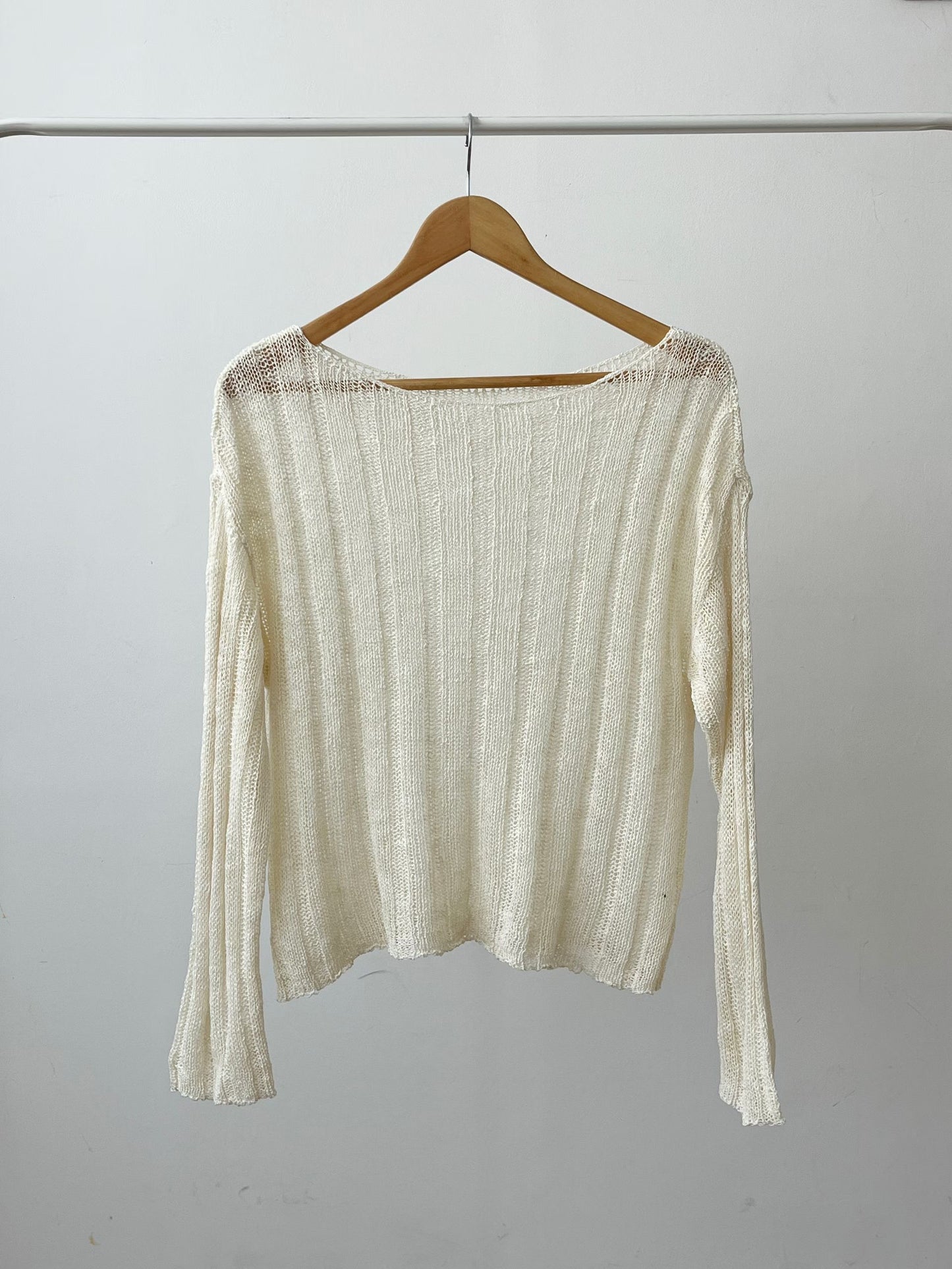 Spring Pastel Loose Fit Knit Sweater(4 Colors)