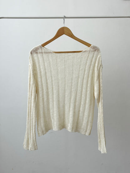Spring Pastel Loose Fit Knit Sweater(4 Colors)