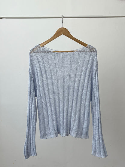 Spring Pastel Loose Fit Knit Sweater(4 Colors)