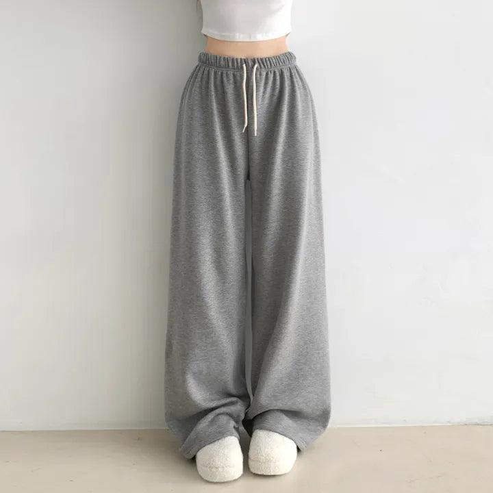 Winter Essential❄️Extra Warm Fleece Loose Pants(Grey)