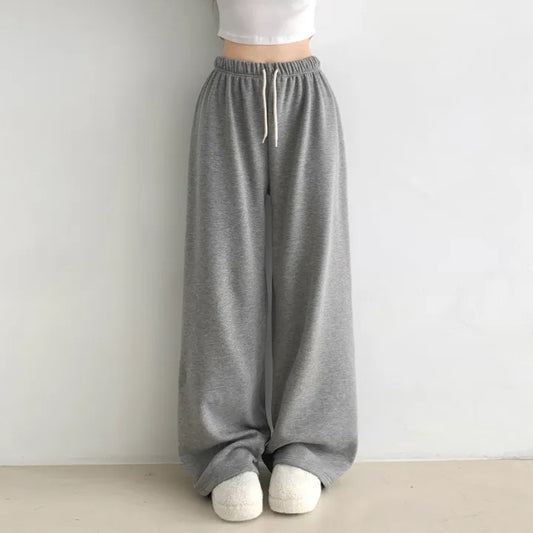 Winter Essential❄️Extra Warm Fleece Loose Pants(Grey)