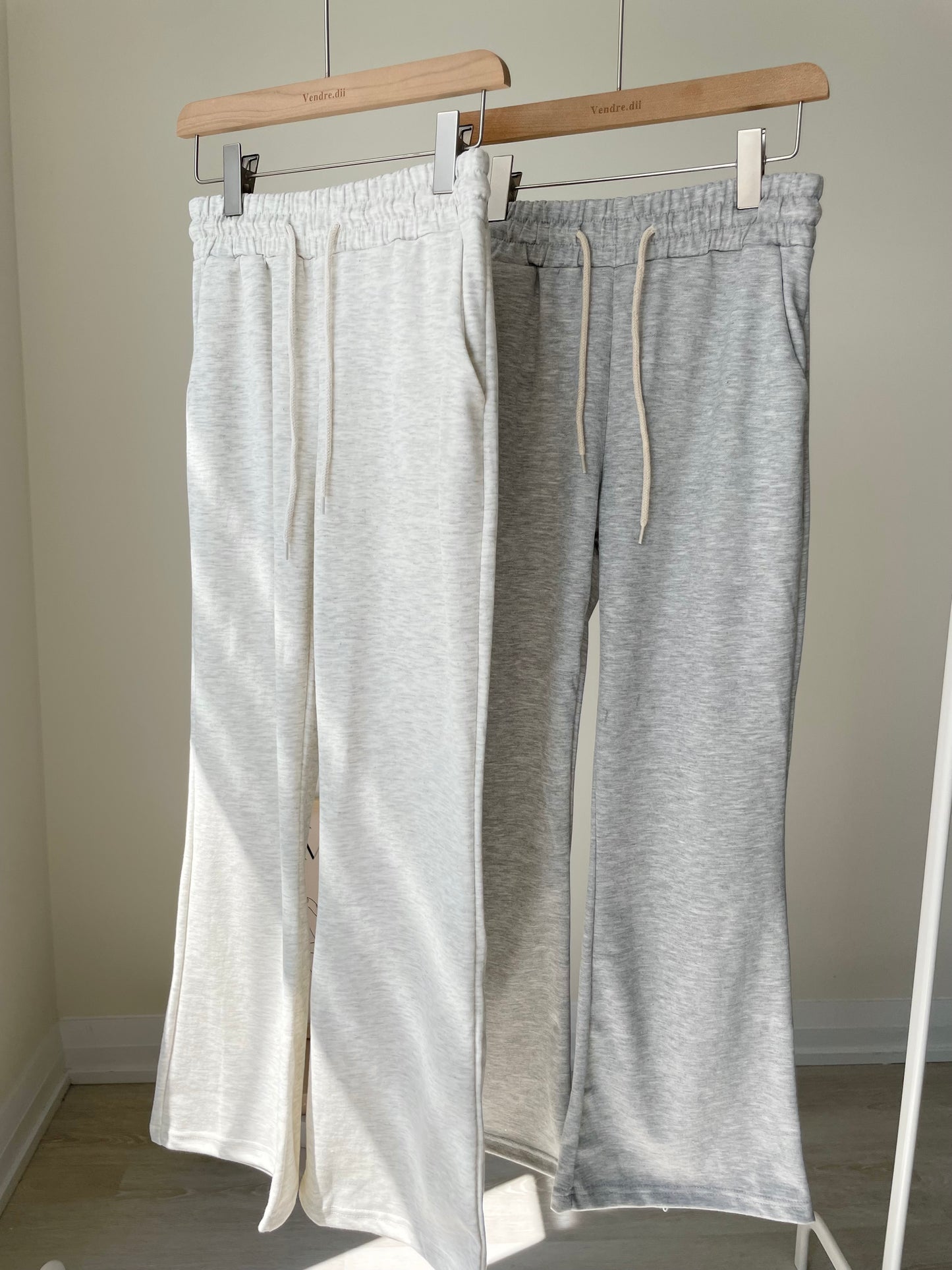 [3 Lengths] Everyday Bootcut Sweatpants(Grey)