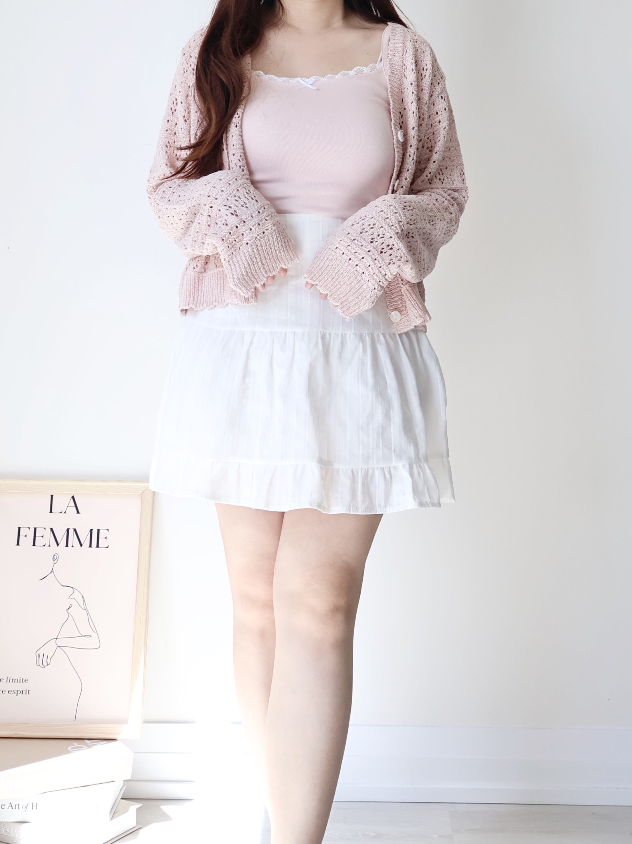 Frenchy Jacquard Airy Tiered Mini Skirt(2 Colors) – Vendredii.ca