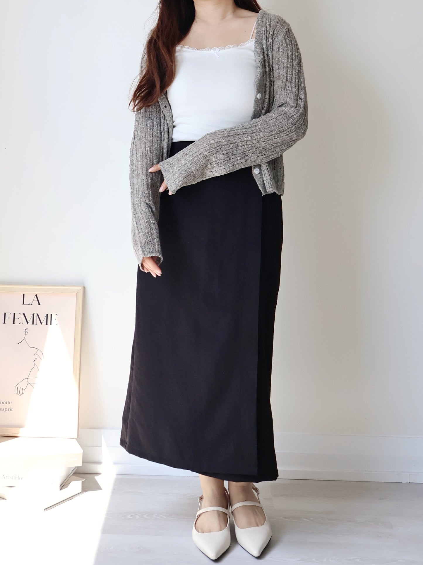 Cloud-Soft Melange Lightweight Knit Cardigan(5 Colors)