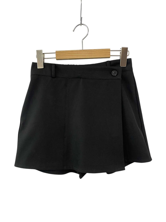 -5KG Layered A Line Culotte Skort(Black)