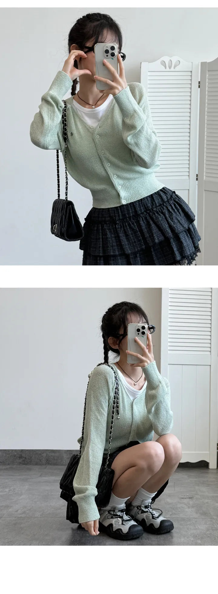 Pastel Pendant Lightweight Cool-Touch Knit Cardigan(4 colors)