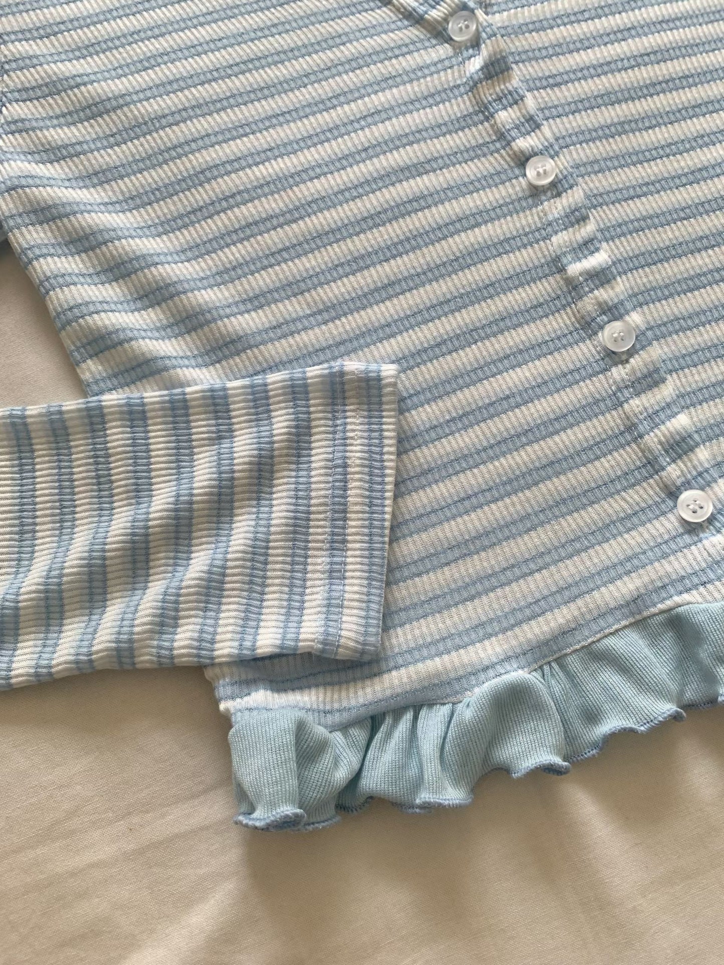 Salty Lightweight Striped Cardigan(3 Colors)