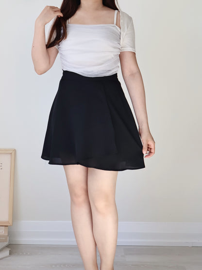 Ethereal Sheer Double-Strap Layering Top(Light Grey)