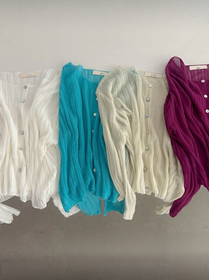 Featherlight Cooling UV Cardigan(4 colors)