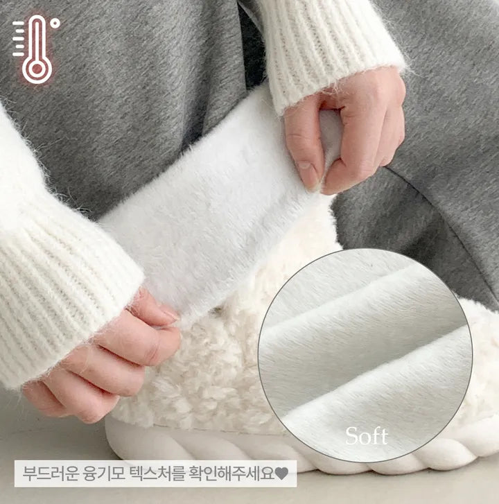 Winter Essential❄️Extra Warm Fleece Loose Pants(Grey)