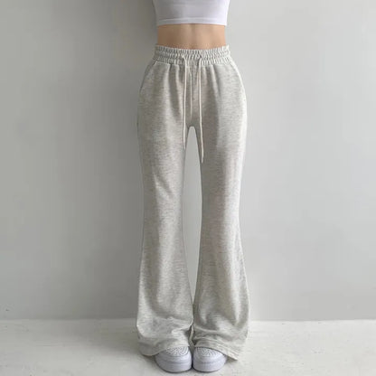 [3 Lengths] Everyday Bootcut Sweatpants(Oatmeal cream)