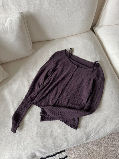 Crinkle Cotton Cami & Cardigan 2-Piece Set(3 colors)