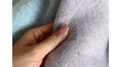 Round Neck Marshmallow Lambswool Sweater(10 Colors)