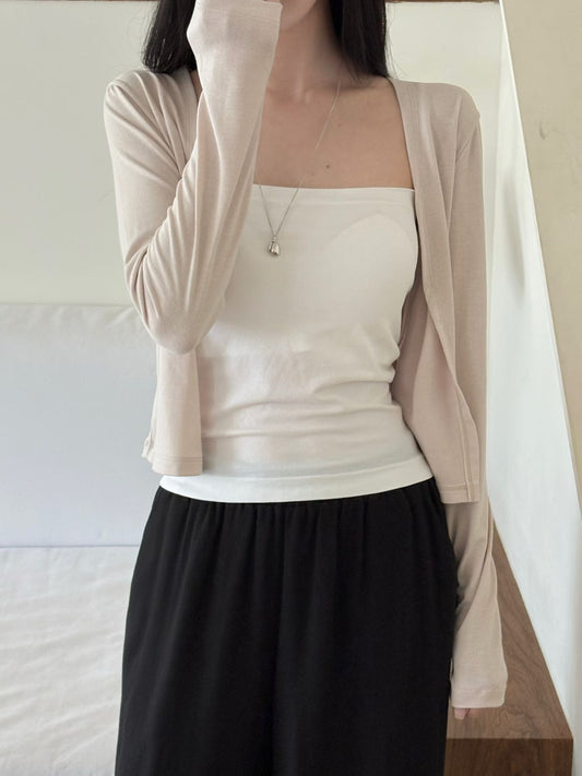 Minimalist Buttonless Ultra-Soft Cardigan(4 Colors)