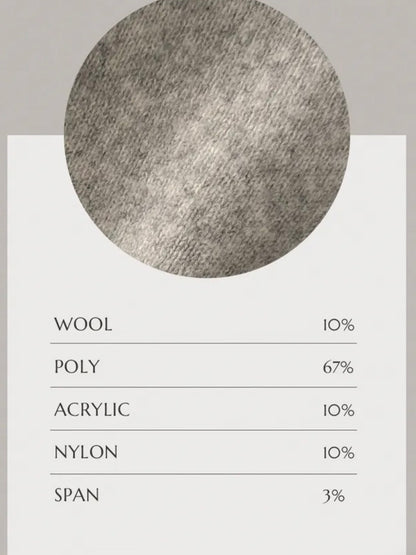 Lambswool Loose V-neck Sweater(9 colors)