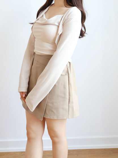 Softy Two-piece Set(Beige)