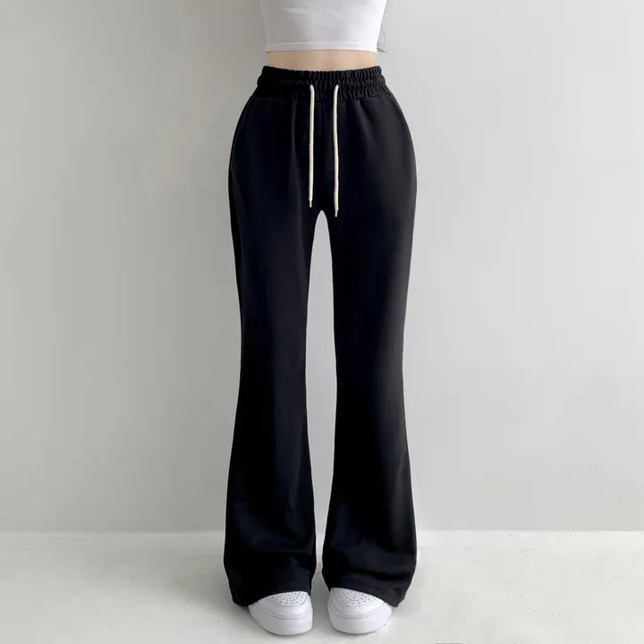[3 Lengths] Everyday Bootcut Sweatpants(Black)
