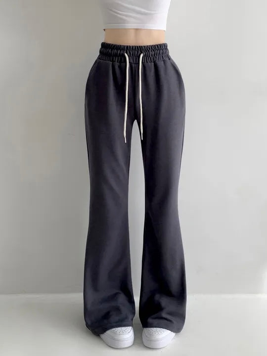 [3 Lengths] Everyday Bootcut Sweatpants(Charcoal)