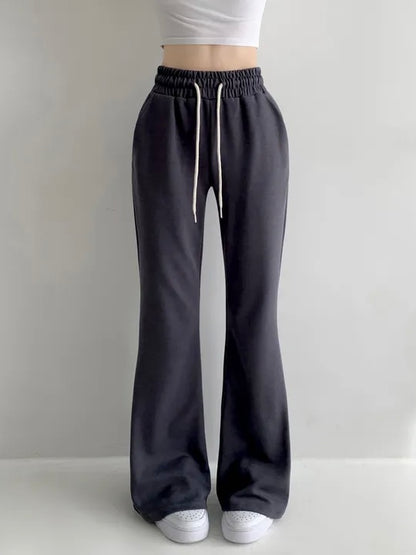 [3 Lengths] Everyday Bootcut Sweatpants(Charcoal)