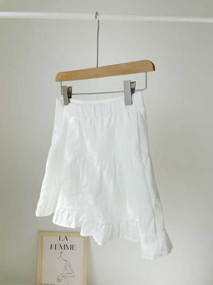 Frenchy Jacquard Airy Tiered Mini Skirt(2 Colors)