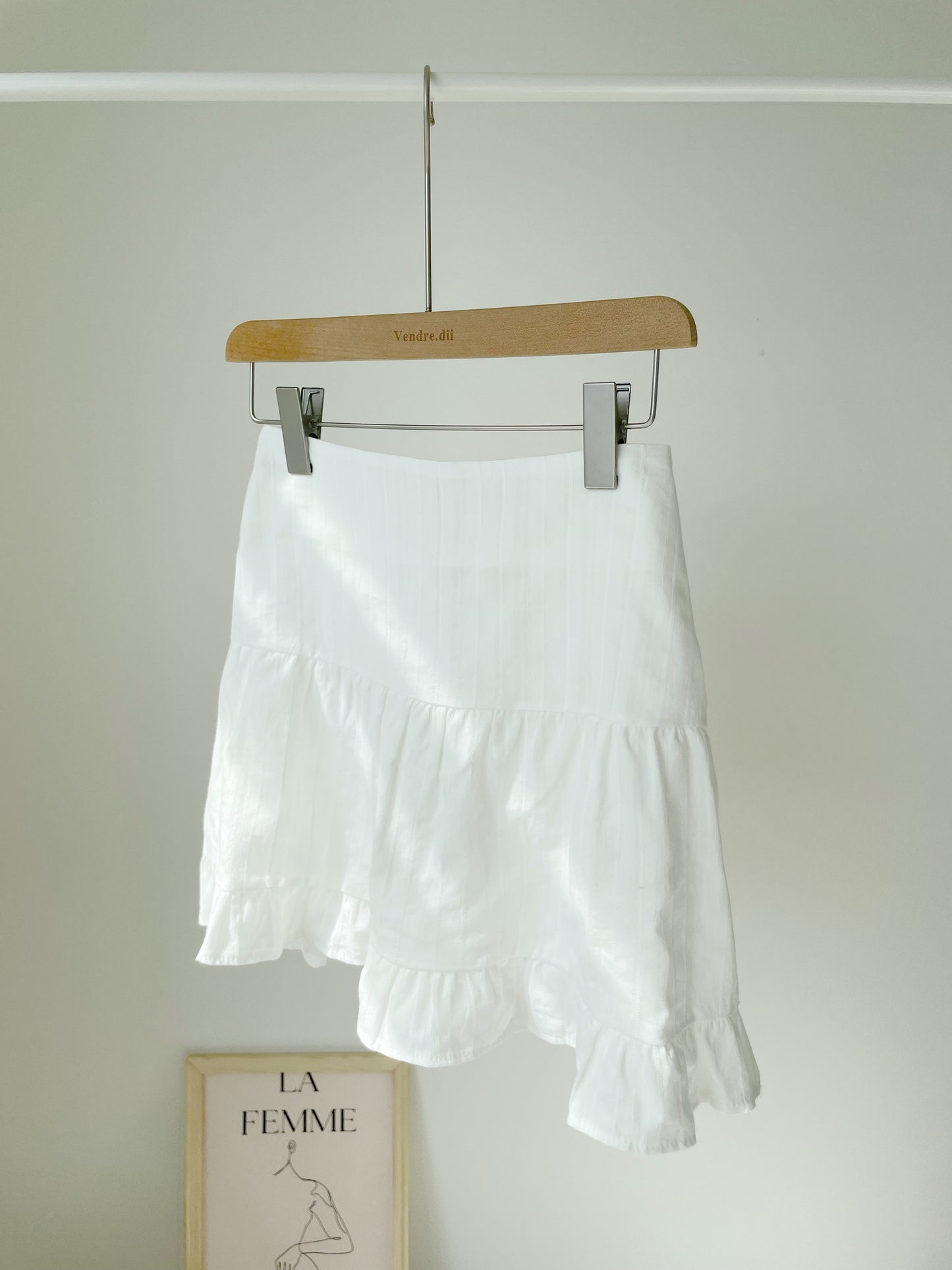 Frenchy Jacquard Airy Tiered Mini Skirt(2 Colors)