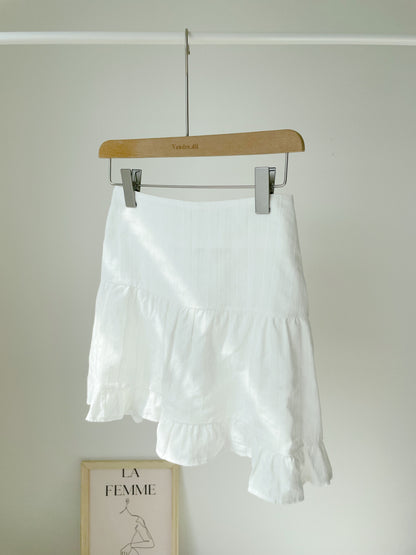 Frenchy Jacquard Airy Tiered Mini Skirt(2 Colors)