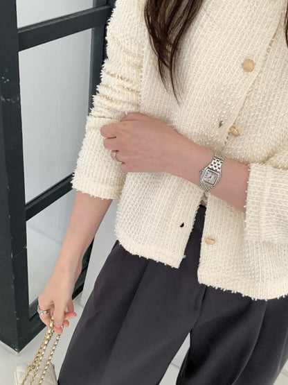 Snowflake Tweed Jacket(2 colors)