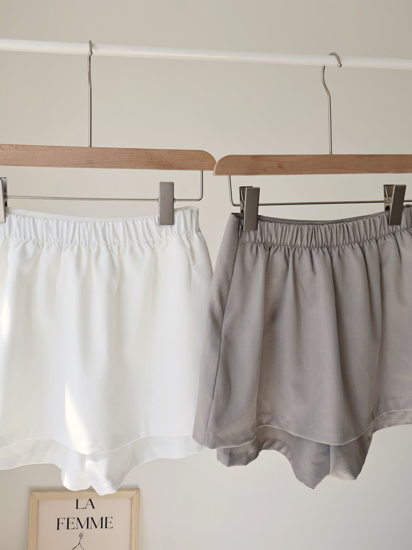 +5cm Leg-Elongating A-Line Tailored Skort(Mocha)