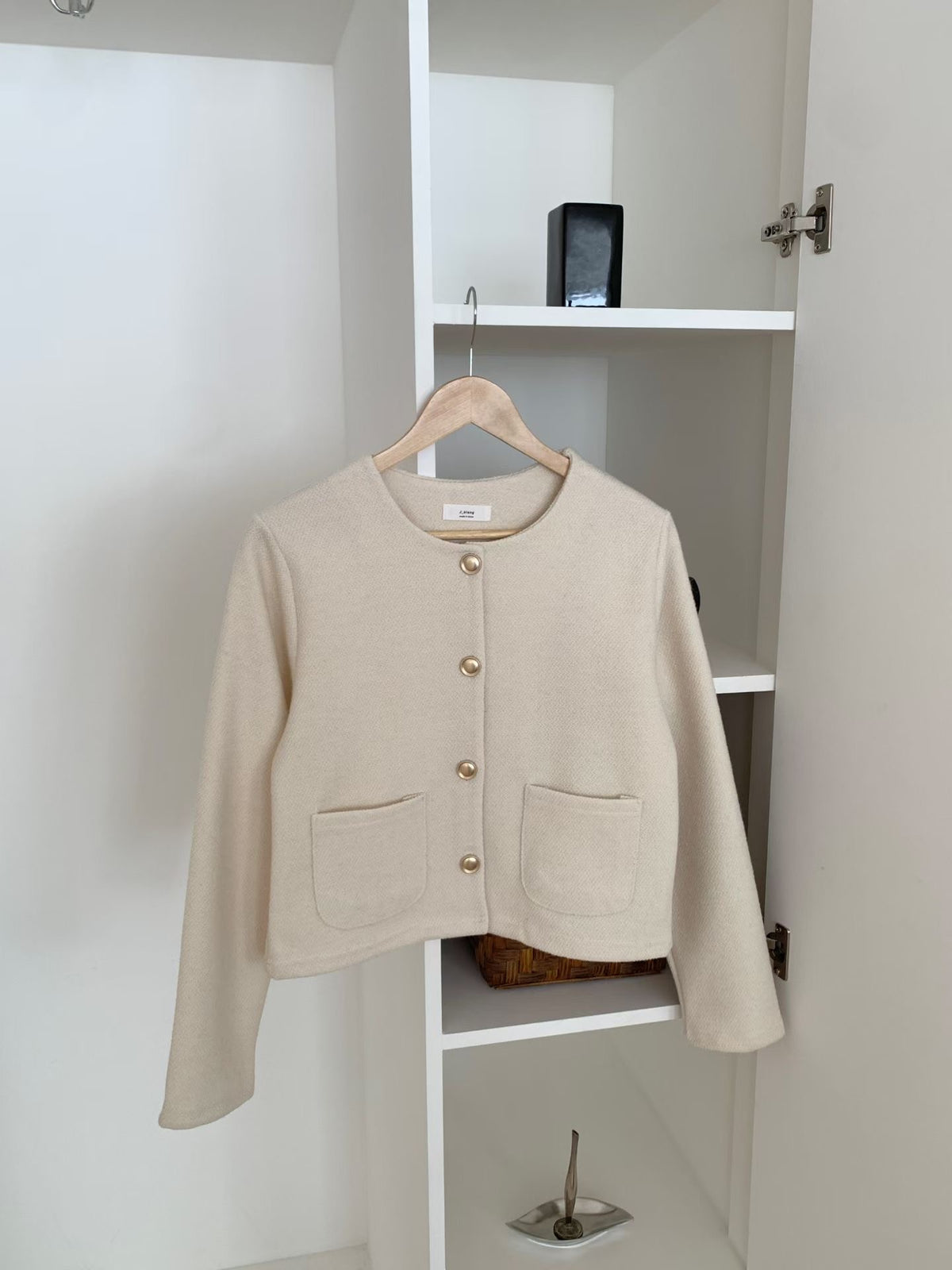 [8% Wool] Coco Teddy Tweed Jacket(3 Colors)