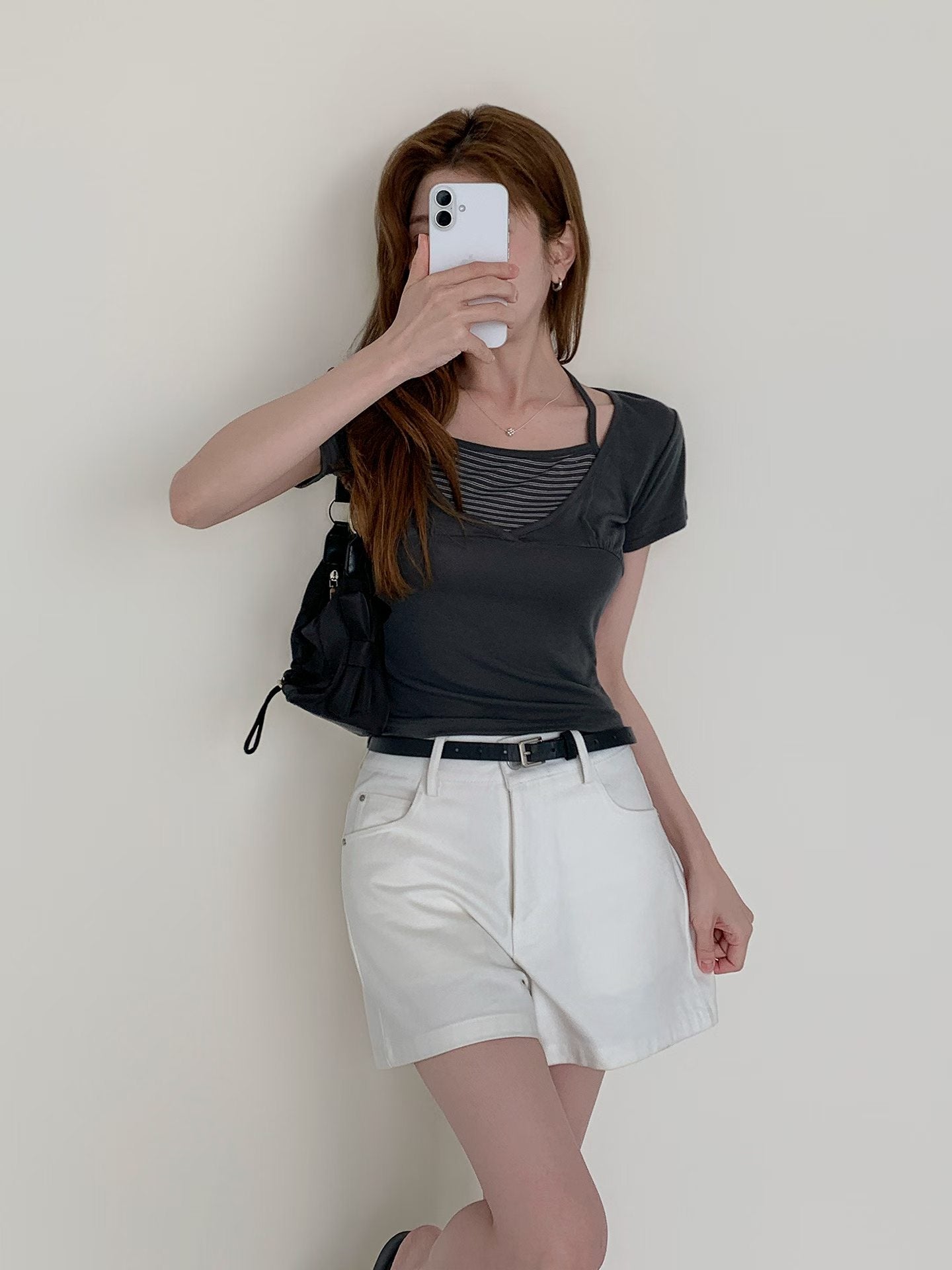 Chic Layered Striped Halter Top(3 colors)